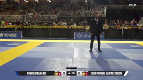 Cesar Augusto Martinez Rincon vs Donovan Thanh Ngo 2025 Pan Kids Jiu-Jitsu IBJJF Championship