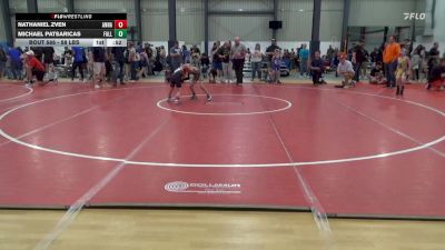 58 lbs Consi Of 8 #2 - Nathaniel Zven, Annandale vs Michael Patsaricas, Falling Waters