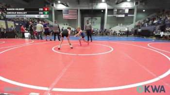 80 lbs Rr Rnd 4 - Kanon Hilbert, Stroud Youth Wrestling Club vs Lincoln Smalley, Stroud Youth Wrestling Club