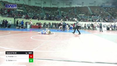 87 lbs Consi Of 16 #2 - Colby Fowler, Ada Eagle Fang vs Cael Dolan, Berryhill High School