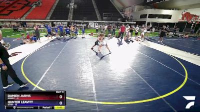 94 lbs Cross Bracket (8 Team) - Damien Jarvis, Idaho 1 vs Hunter Leavitt, Utah