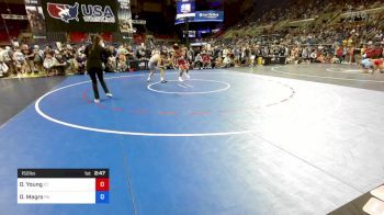 152 lbs Rnd Of 128 - Donell Young, Connecticut vs Devon Magro, Pennsylvania