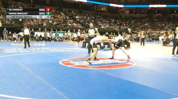 138 Class 2 lbs 1st Place Match - Makai Smalley, Odessa vs Eli Manley, Seneca