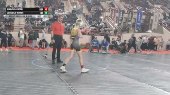 95_B lbs 3rd Place - Angelo Pifer, Kiski Area vs Lincoln Wynn, Line Mountain