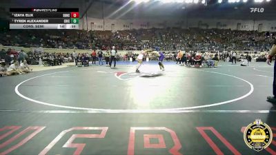 B5A-175 lbs Cons. Semi - Tyren Alexander, Chickasha/Verden vs Izaya Elix, Duncan