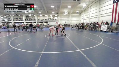 188 lbs Round Of 16 - Alijah Elefante, Mayo Quanchi WC vs Kevin Chahwan, Kryptonite Wrestling Klub