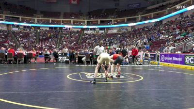 114 lbs Consi 4 - Gabe Oberheim, Montgomery vs Rowen Humphrey, Southern Columbia