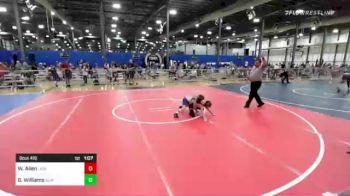 65 lbs Rr Rnd 2 - Wyler Allen, Lions Wrestling Academy vs Garrett Williams, Summit Wrestling Academy
