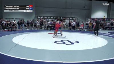 97 kg Cons. Semis - Nicholas Boykin, Ohio vs Ryder Rogotzke, Ohio RTC/ Titan Mercury Wrestling Club