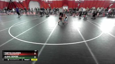 62 lbs Round 2 - Alisha Genore, Milton Monsters Wrestling Club vs Tabitha Daleiden, Ringers Wrestling Club