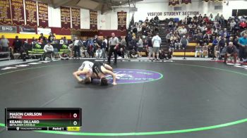 126 lbs Quarterfinal - Mason Carlson, Syracuse vs Keanu Dillard, Bethlehem Catholic