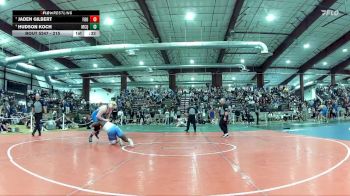 215 lbs Cons. Semi - Hudson Koch, Mcqueen vs Jaden Gilbert, Foothill