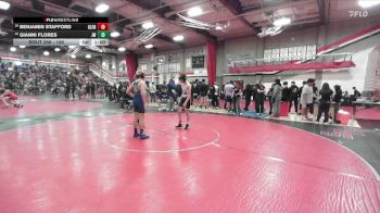 106 lbs Cons. Round 2 - Benjamin Stafford, Glendora vs Gianni Flores, JW North
