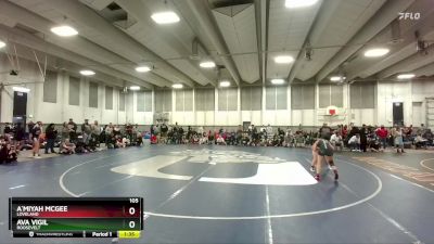 105 lbs Champ. Round 3 - A`miyah McGee, Loveland vs Ava Vigil, Roosevelt