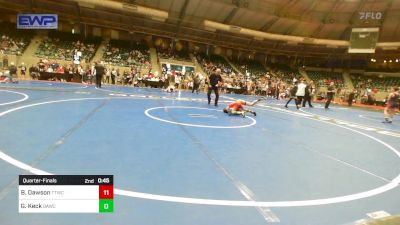 70 lbs Quarterfinal - Kyrin Robinson, HURRICANE WRESTLING ACADEMY vs Maverick Bratten, Rogue Warrior Wrestling