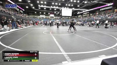 105 lbs Cons. Round 1 - Landon Lewis, Lyons MS vs Joseph Rogers, LAWRENCE ELITE