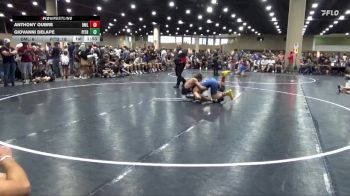 132 lbs Round 5 (6 Team) - Anthony Oubre, Brother Melchior vs Giovanni Delape, Florida Pittbulls