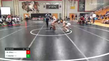 126 lbs Semifinal - Wyatt Dillon, Dover vs Tyler Bootier, Red Lion