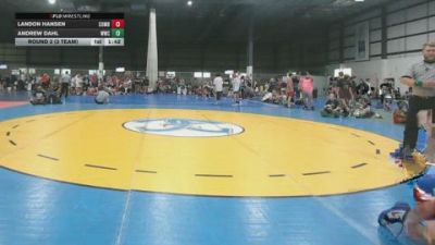 106 lbs Round 2 (3 Team) - Andrew Dahl, WILLIAMSBURG WRESTLING CLUB vs Landon Hansen, COMBAT ATHLETICS