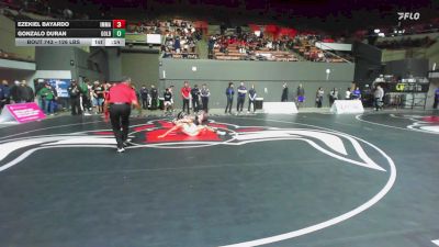 126 lbs Semi To 9th - Ezekiel Bayardo, Immanuel vs Gonzalo Duran, Golden Valley