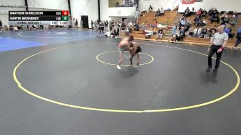 149 lbs Cons. Round 1 - Austin Matheney, Albion vs Brayden Burelison, Heidelberg