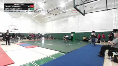 175 lbs Champ. Round 1 - Noah De Los Santos, Sonora (La Habra) vs Mario Alvaredejo, Hillcrest