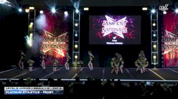 Platinum Athletics - Frost [2026 L2 Junior - Small - A DAY 2] 2026 JAMfest Cheer Super Nationals