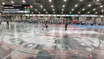 126 lbs Quarterfinal - Michael Brody Keith, Natrona Colts vs Brody Lynch, Frontier