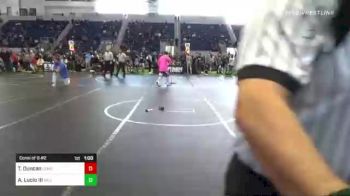 156 lbs Consi Of 8 #2 - Armando Lucio III, Valiant vs Treavor Duncan, Lemoore WC