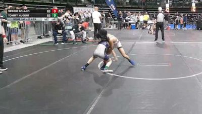 75 lbs Round Of 32 - Sergio Bolano, Red Nose vs Tommy Nugent, Old Bridge