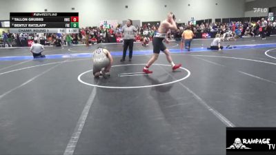 205 lbs Champ. Round 1 - Bently Ratzlaff, Fredonia vs Tallon Grubbs, Hugoton Wrestling Club