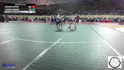 118 lbs Consi Of 8 #2 - Maddox Moore, Husky Wrestling Club vs Carson Osburn, Vinita