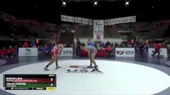 160 lbs Semifinal - Kydyn Lima, Neutral Grounds Wrestling Club vs Micah Porter, California