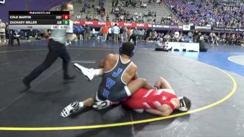 184 lbs Round 1 (16 Team) - Cole Martin, Central vs Zachary Miller, Johnson & Wales (RI)