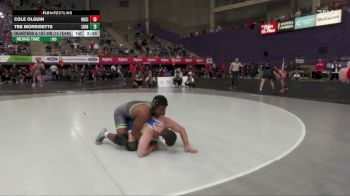 184 lbs Quarters & 1st Wb (16 Team) - Tre Morrisette, Life University vs Cole Olguin, Oklahoma City