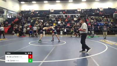 141 lbs Semifinal - Mario De La Torre, Cerritos vs Wyatt Carter, Modesto