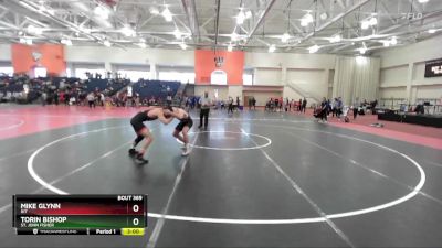 149 lbs Quarterfinal - Mike Glynn, RIT vs Torin Bishop, St. John Fisher