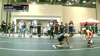 95 lbs Round Of 32 - Luke Terrell, YVW vs Cato Rickel-Cru, Team Aggression