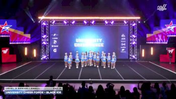 University Cheer Force - Black Ice [2026 L3 Senior - Small Day 3] 2026 USA All Star Super Nationals