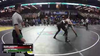 3A 285 lbs Cons. Round 2 - Jordan Mitchell, Oakleaf vs Elijah Vansickle, Osceola (Kissimmee)