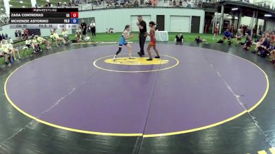 85 lbs Zada Contreras, California vs McKenzie Astorino, Pennsylvania Blue