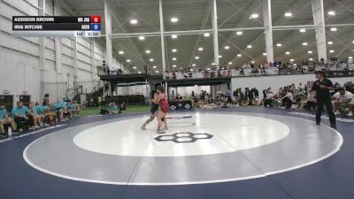 135 lbs Addison Brown, Missouri vs Iris Ritchie, Georgia