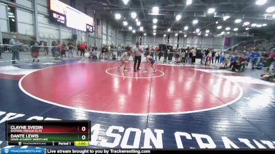 67 lbs Semifinal - Clayne Svedin, Eastern Oregon Elite vs Dante Lewis, Lewis Academy Wrestling