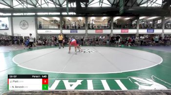 131-137 lbs Quarterfinal - Nelson Benesh, Oregon vs Jack Platt, West Aurora High School