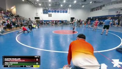 82 lbs Round 2 - Austin Mueller, Natrona Colts Wrestling Club vs Max Panasuk, Douglas WC