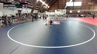 114B lbs Rr Rnd 2 - Ernest Franklin, Blair Academy vs Cody Palmentiero, South Side Wrestling