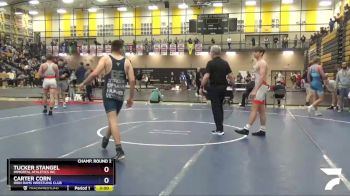 152 lbs Champ. Round 2 - Tucker Stangel, Immortal Athletics WC vs Carter Corn, Iron Rams Wrestling Club