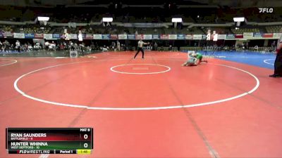 120 lbs Placement (16 Team) - Hunter Whinna, West Deptford vs Ryan Saunders, Battlefield