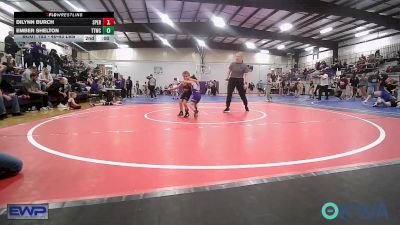 45 lbs Round Of 16 - Embyer Dickson, Buck Pride Wrestling vs Kegan Spigner, Tonkawa Takedown Club