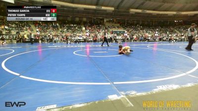 60 lbs Round Of 16 - Thomas Garcia, Owasso Takedown Club vs Peter Yarpe, Nebraska Boyz